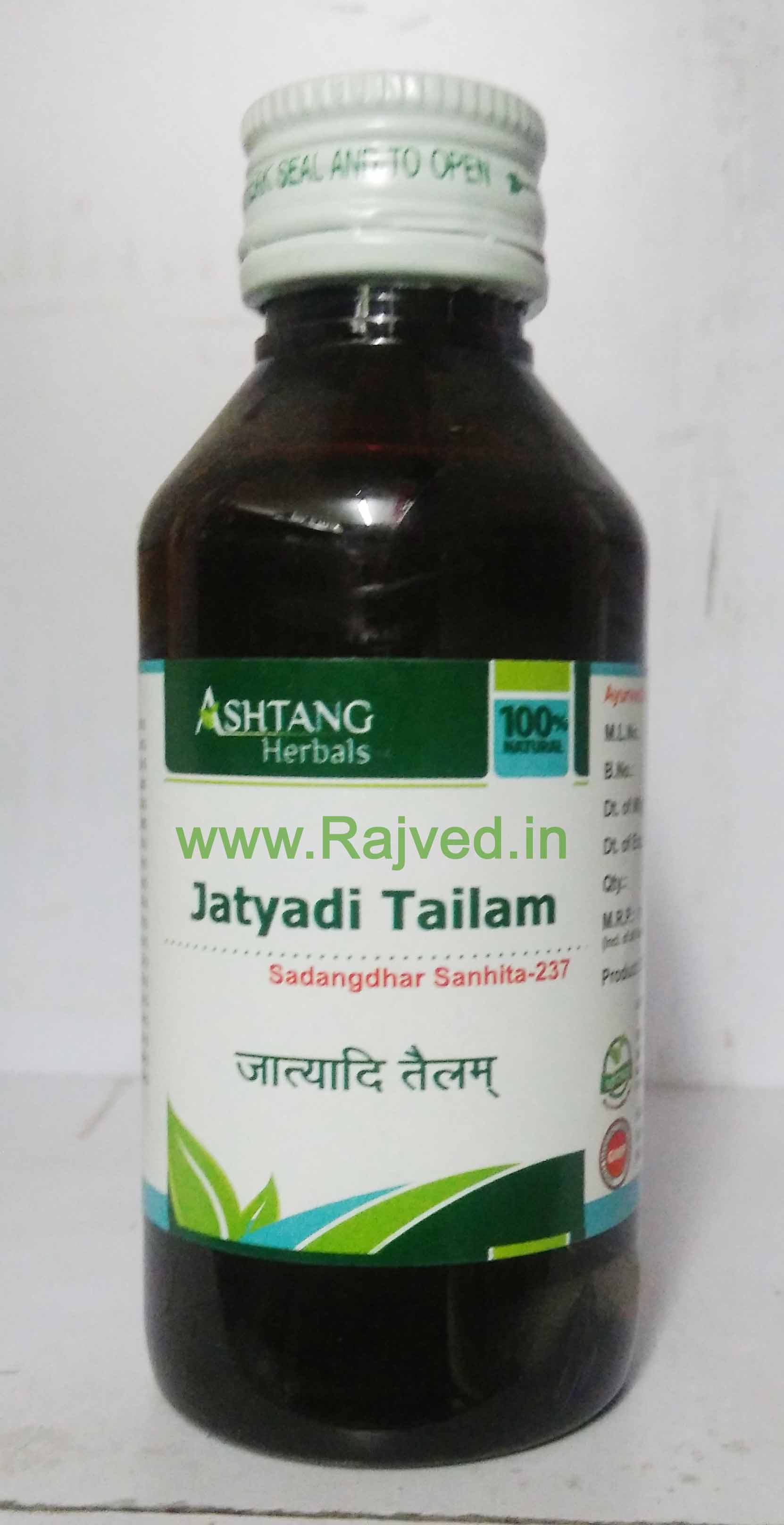 jatyadi tailam 50 ml ashtang health care